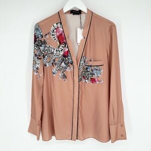 Yigal Azrouel Snake Serpent Button Down Blouse